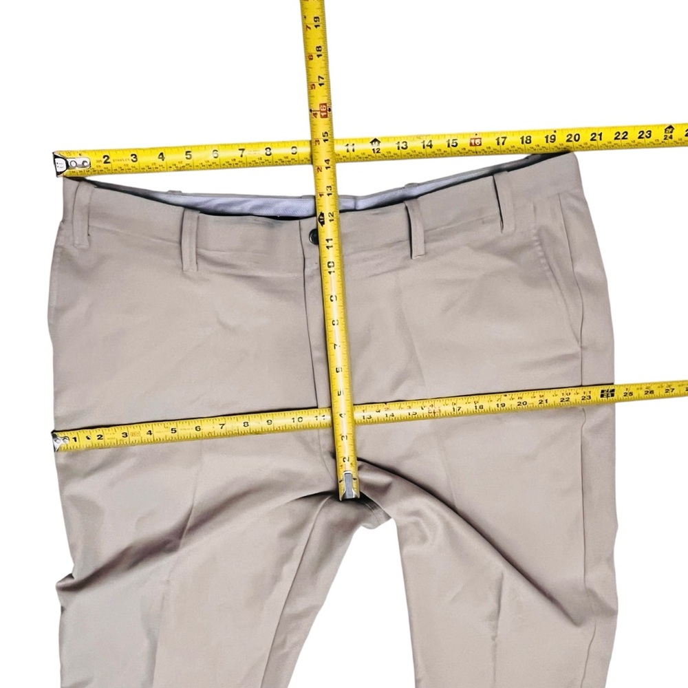 Callaway Mens Golf Pants Beige Flat Front Sz 40x30 - Picture 7 of 12